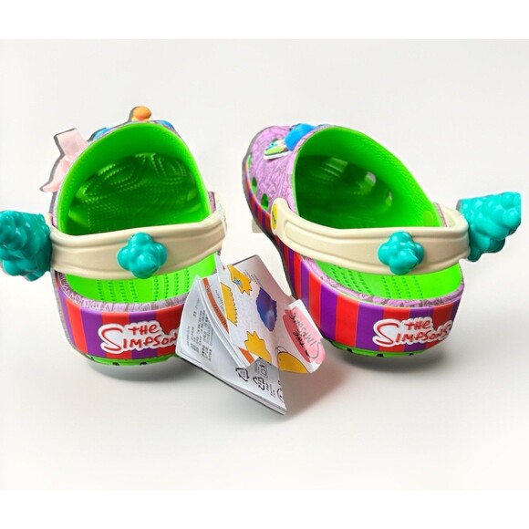 Crocs x The Simpsons Krusty the Clown Clog Women’s 8 Men’s 6 NWT 211107-90 Shoes